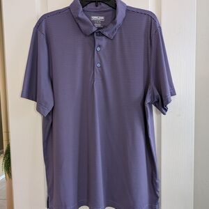 Kirkland Signature Purple Polo Shirt Classic Fit